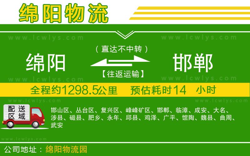 綿陽(yáng)到邯鄲貨運(yùn)公司