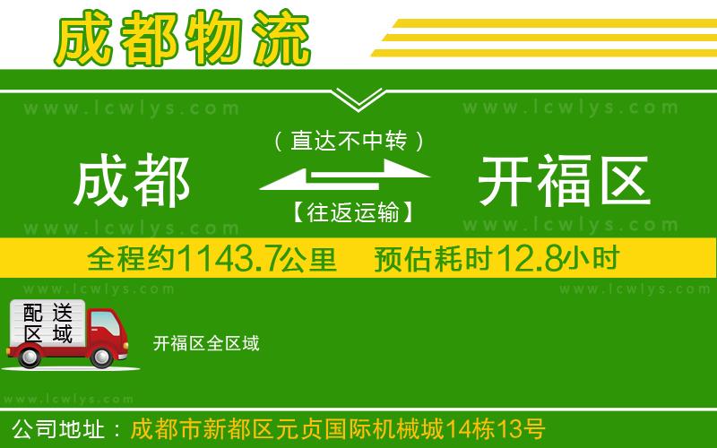 成都到開福區(qū)貨運公司