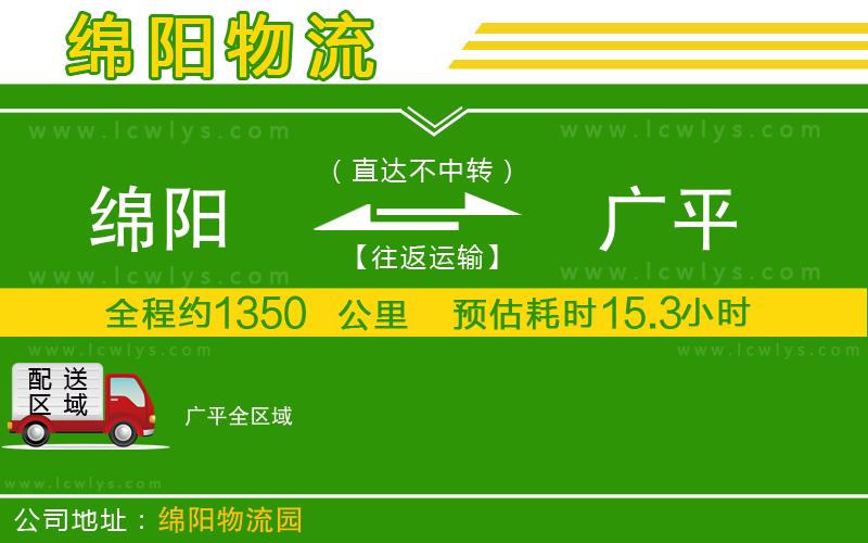 綿陽(yáng)到廣平物流公司