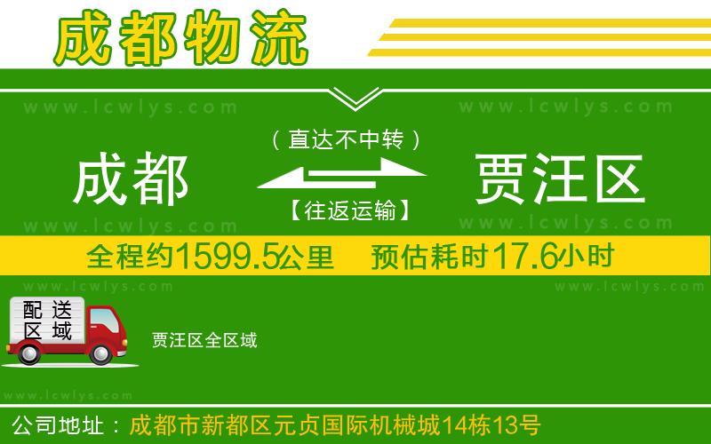 成都到賈汪區(qū)貨運公司