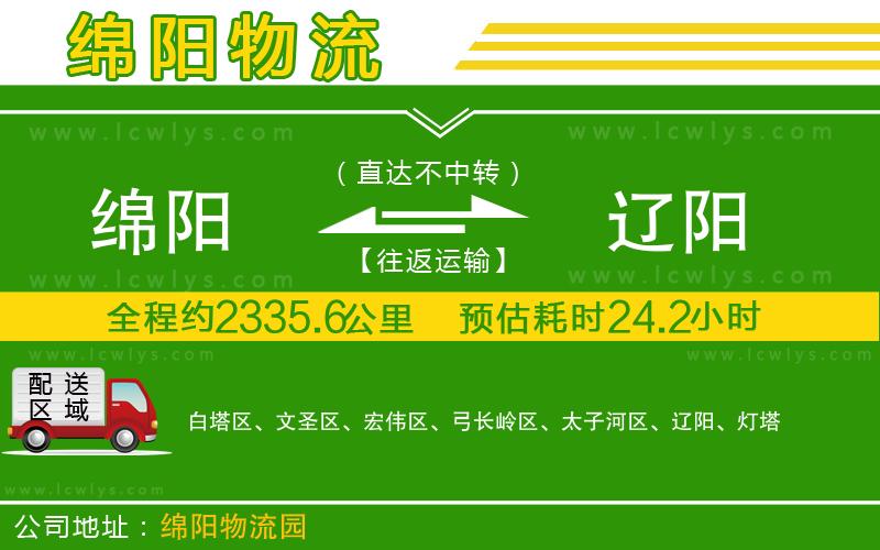 綿陽到遼陽貨運(yùn)公司